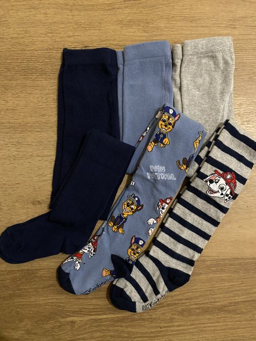 Колготи h&m 110-116 р на 4-6 років для хлопчика щенячий патруль