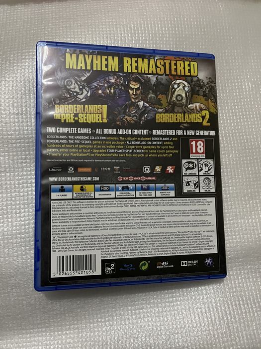 Borderlands The Handsome Collection PS4