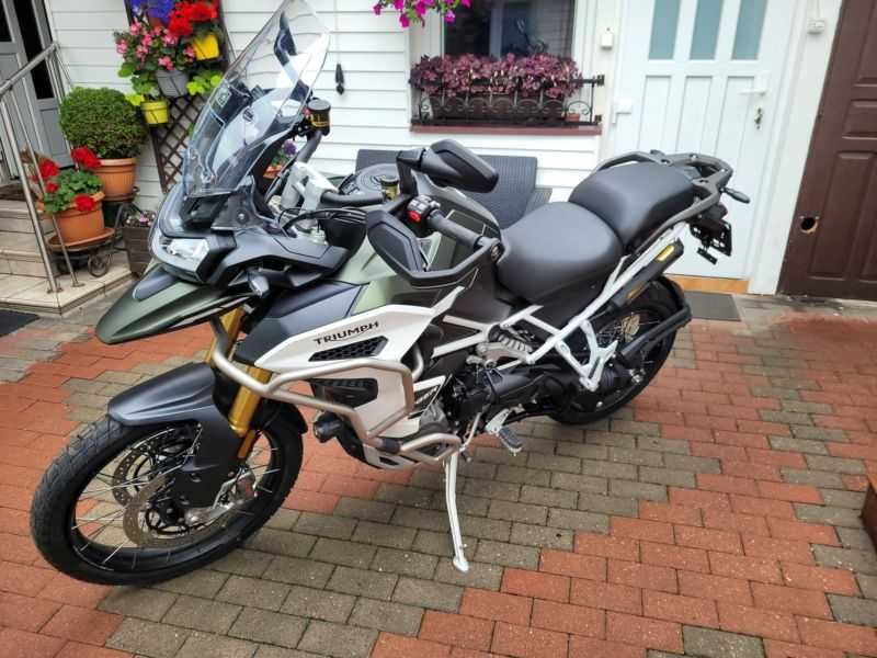 Triumph Tiger1200 Rally Explorer z 2022 r z przebiegiem 19700 km.
