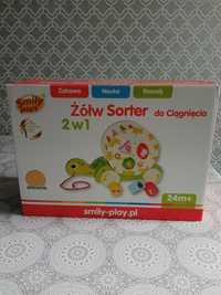 Żółw sorter do ciągnięcia.