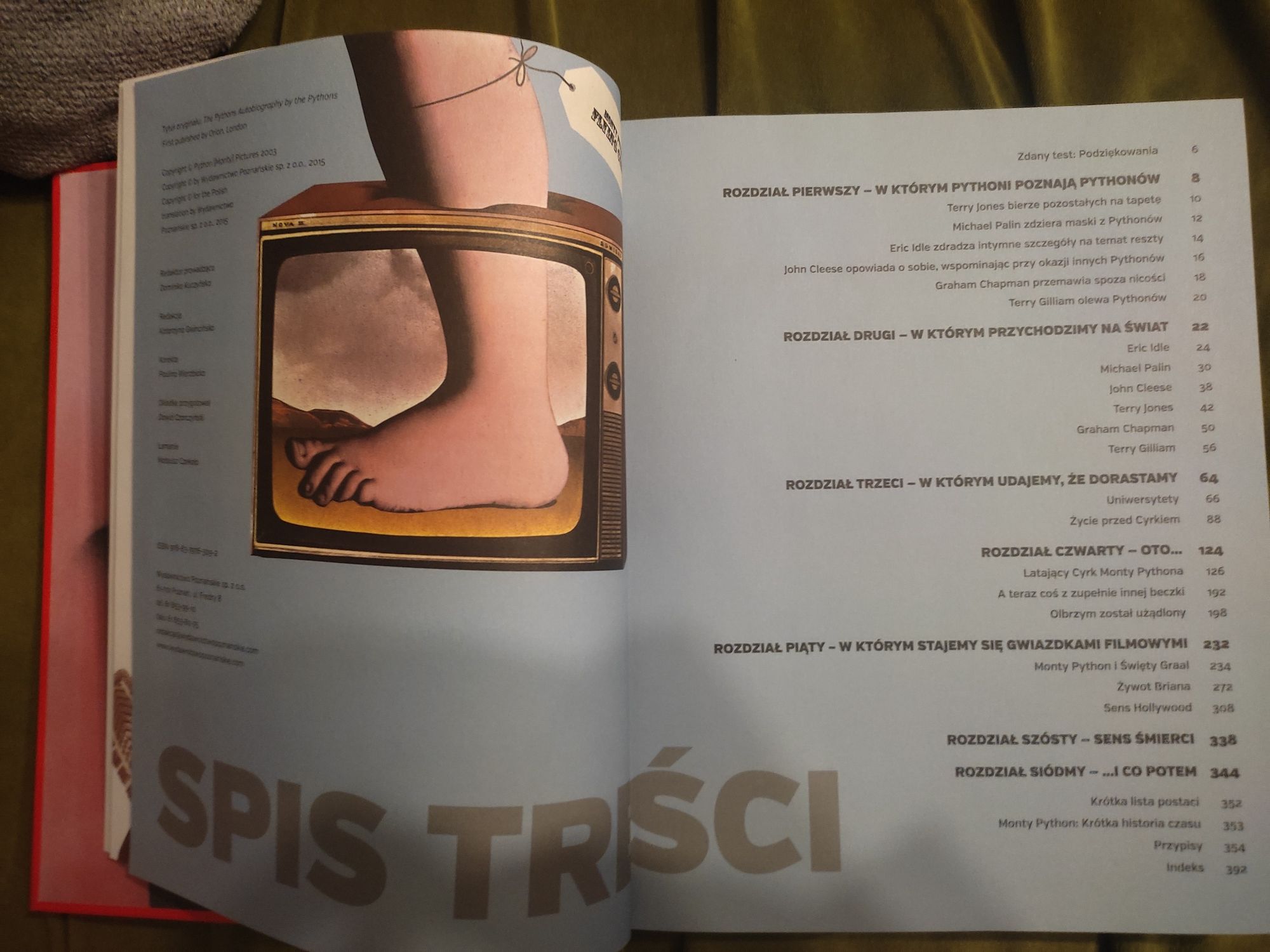 Monty Python autobiografia według Monty Pythona nowa książka