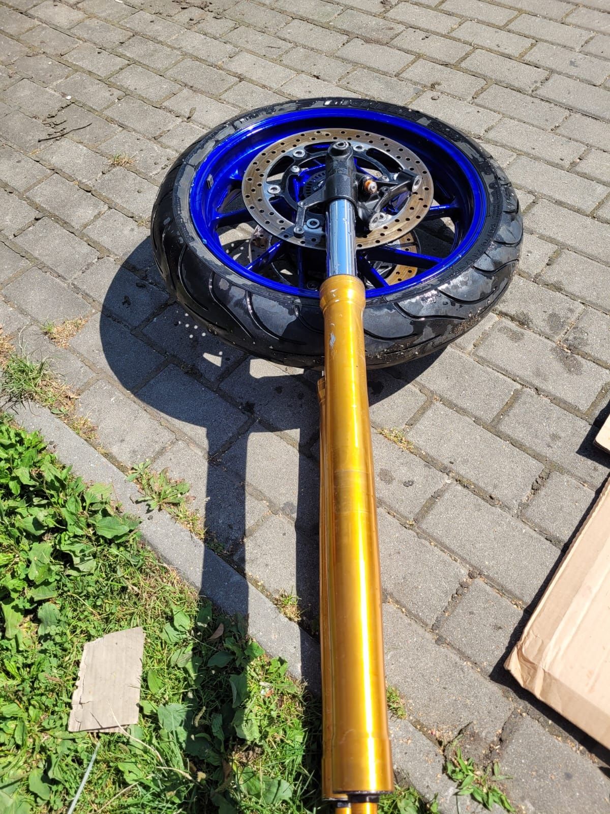 Yamaha MT 09 Tracer lagi zawieszenie felga tarcze tarcza ośka