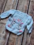 Włochaty sweter.Bluza idealna na jesien wiosne