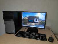 Komputer z monitorem Intel 12GB RAM SSD 240GB 1TB HDD Windows 10