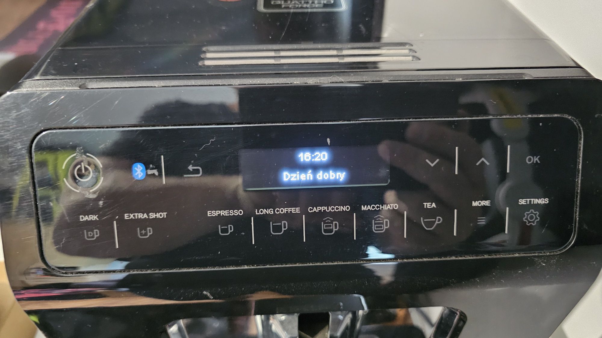 Ekspres do kawy KRUPS Evidence EA8938, bluetooth.