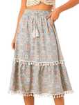 Spódnica damska letnia w stylu vintage XS