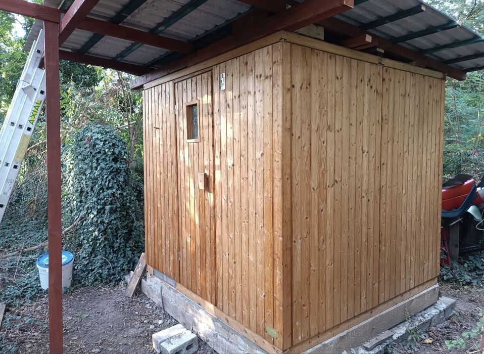 Sauna ogrodowa używana