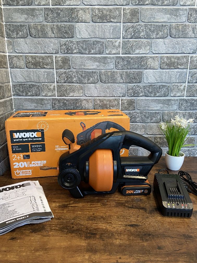 Очищувач акумуляторний труб Worx WX891 Amazon