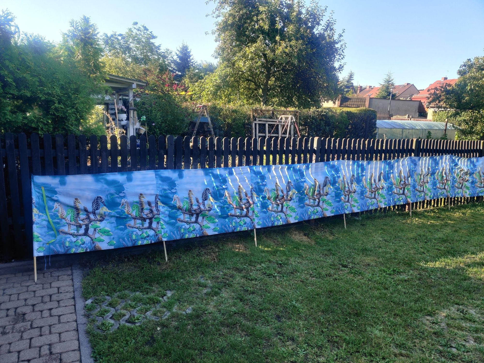 Parawan plażowy 7,5 m