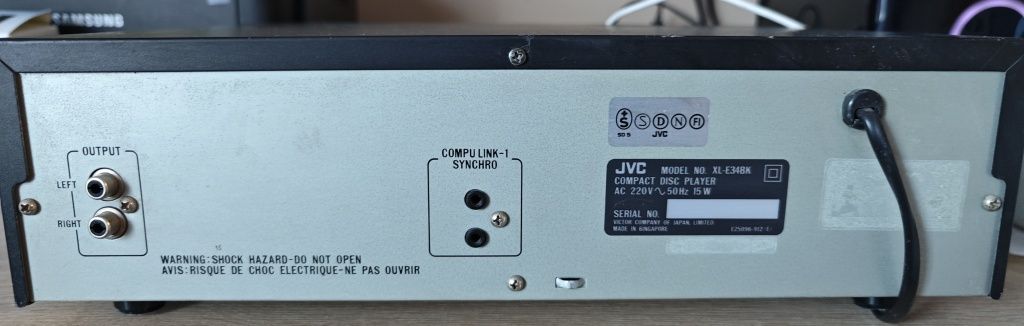 CD Player JVC E-34