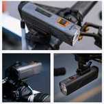 Magene AT1200-Światło rowerowe LED 1200LM, Power Bank, ANT+, IPX6