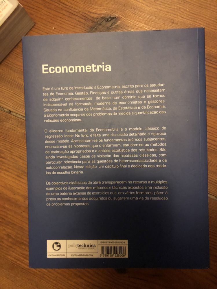 Livro de Econometria