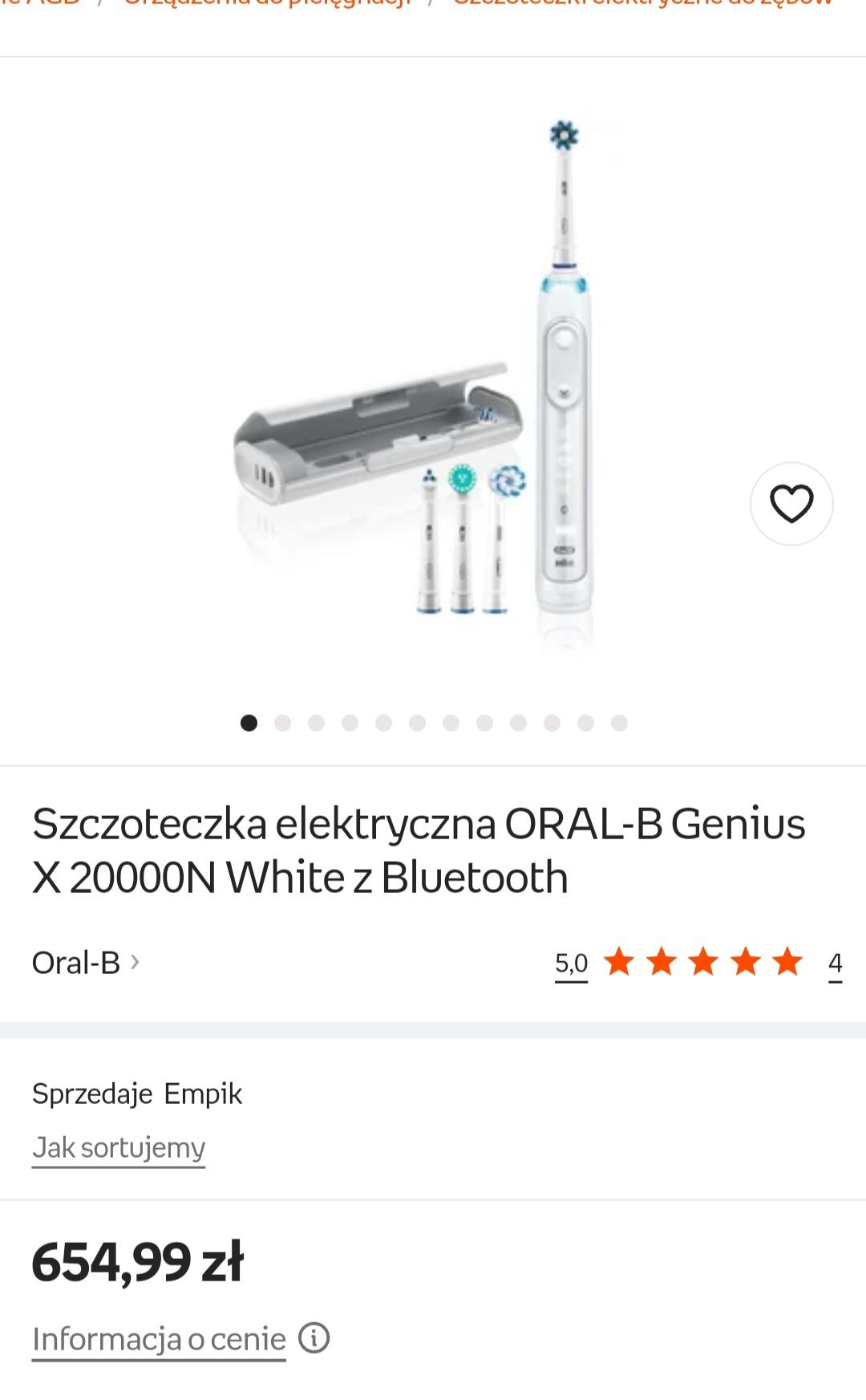 Szczoteczka Oral-B Genius