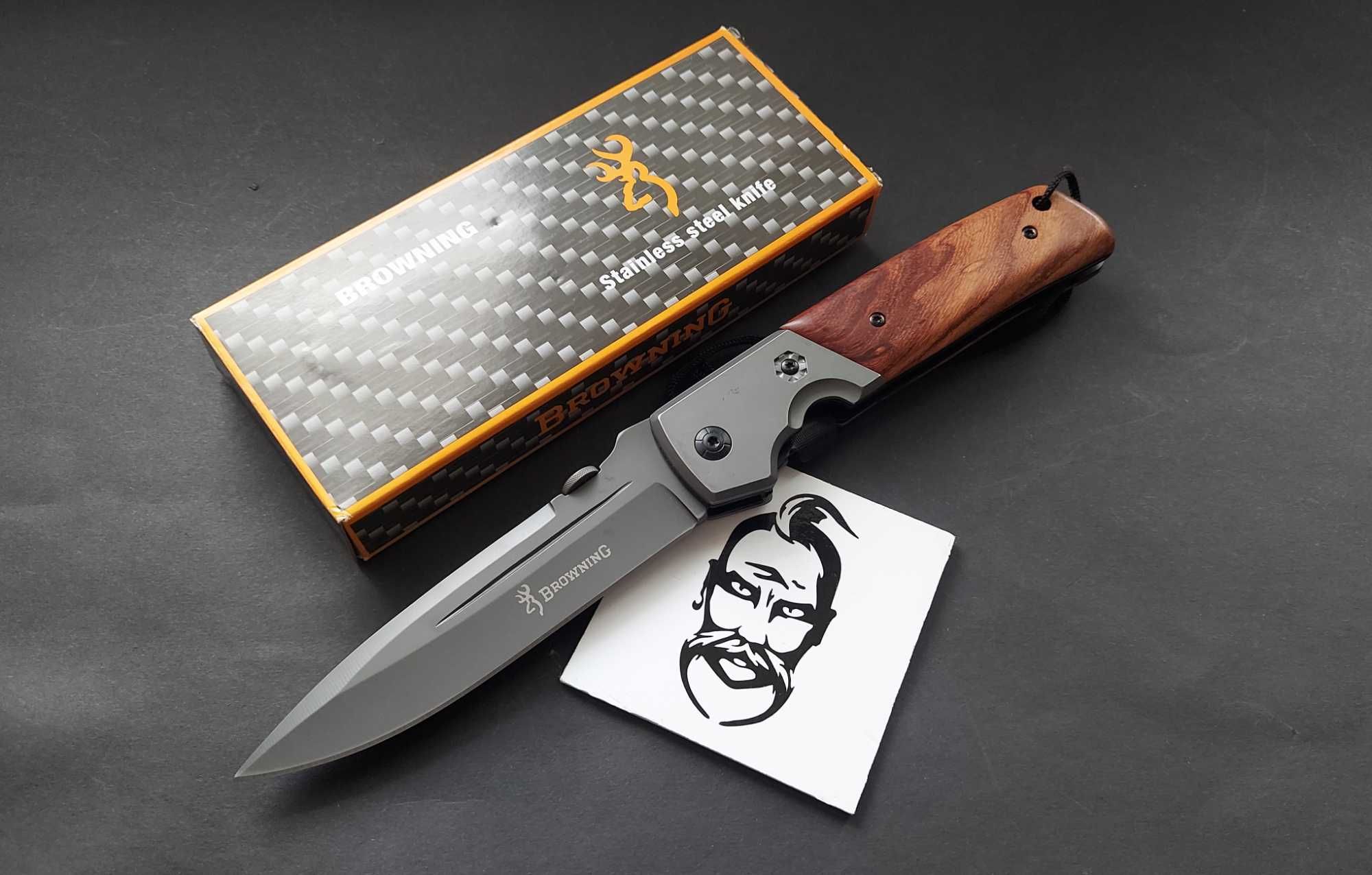 Туристический, складной нож Browning DA52(тактичний,складний ніж,ніж)
