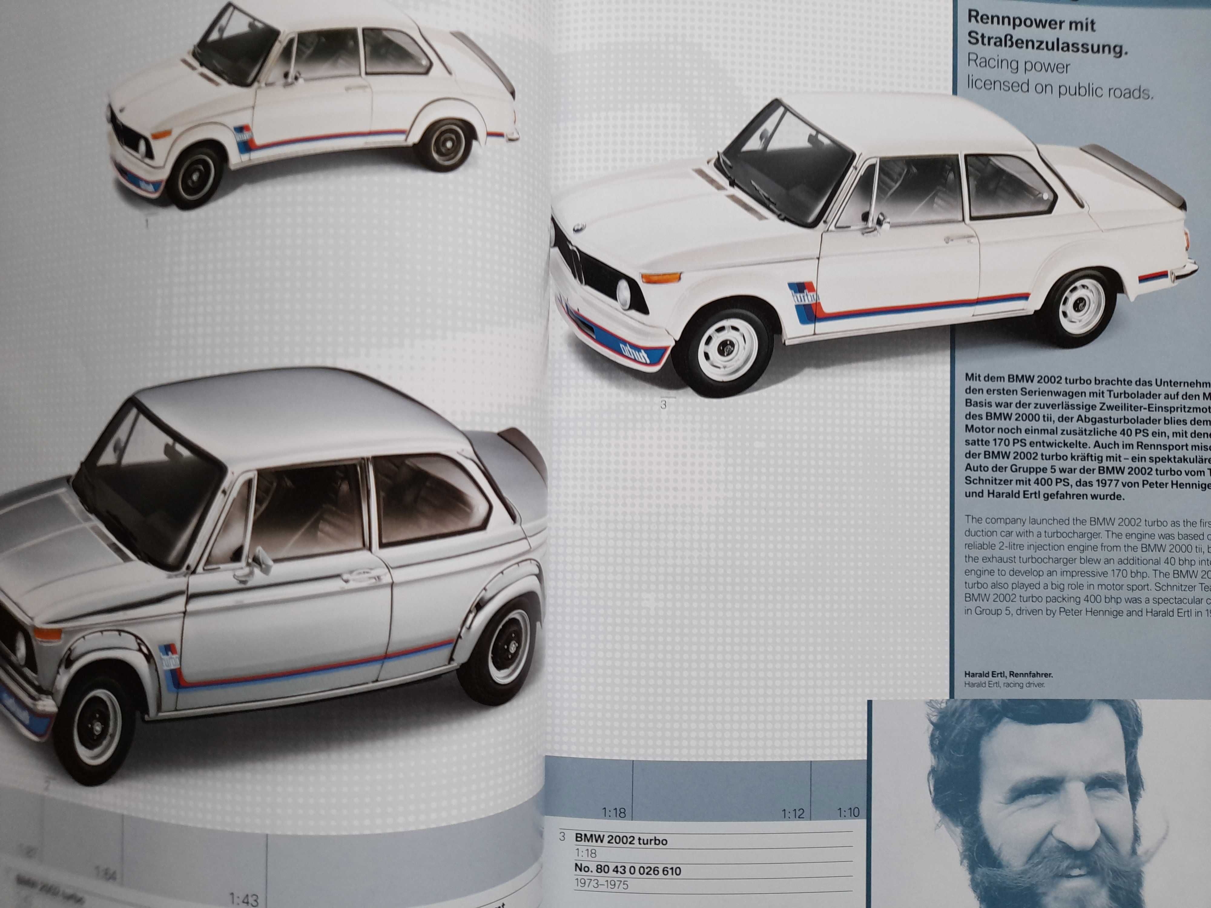BMW model skala 1:87, 1:43, 1:18, 1:12 samochód, motocykl katalog 2005