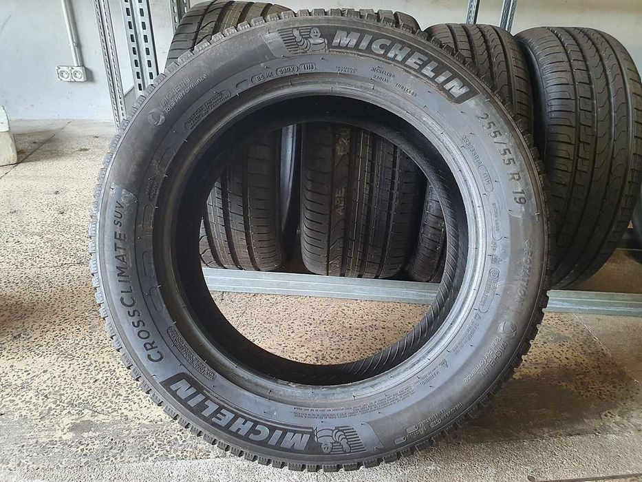 1x Opona całoroczna 255/55/19 MICHELIN CrossClimate SUV - 111W XL 7mm!