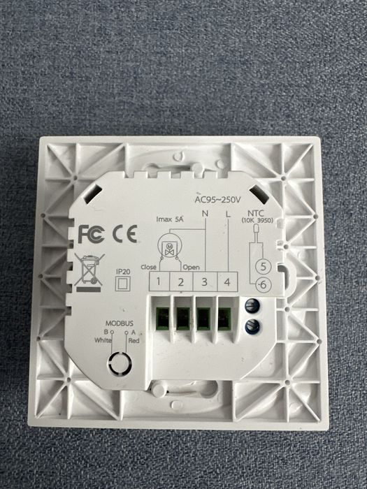 BecaSmart 6000 Series WiFi okrągły termostat do kotła gazowego WiFi