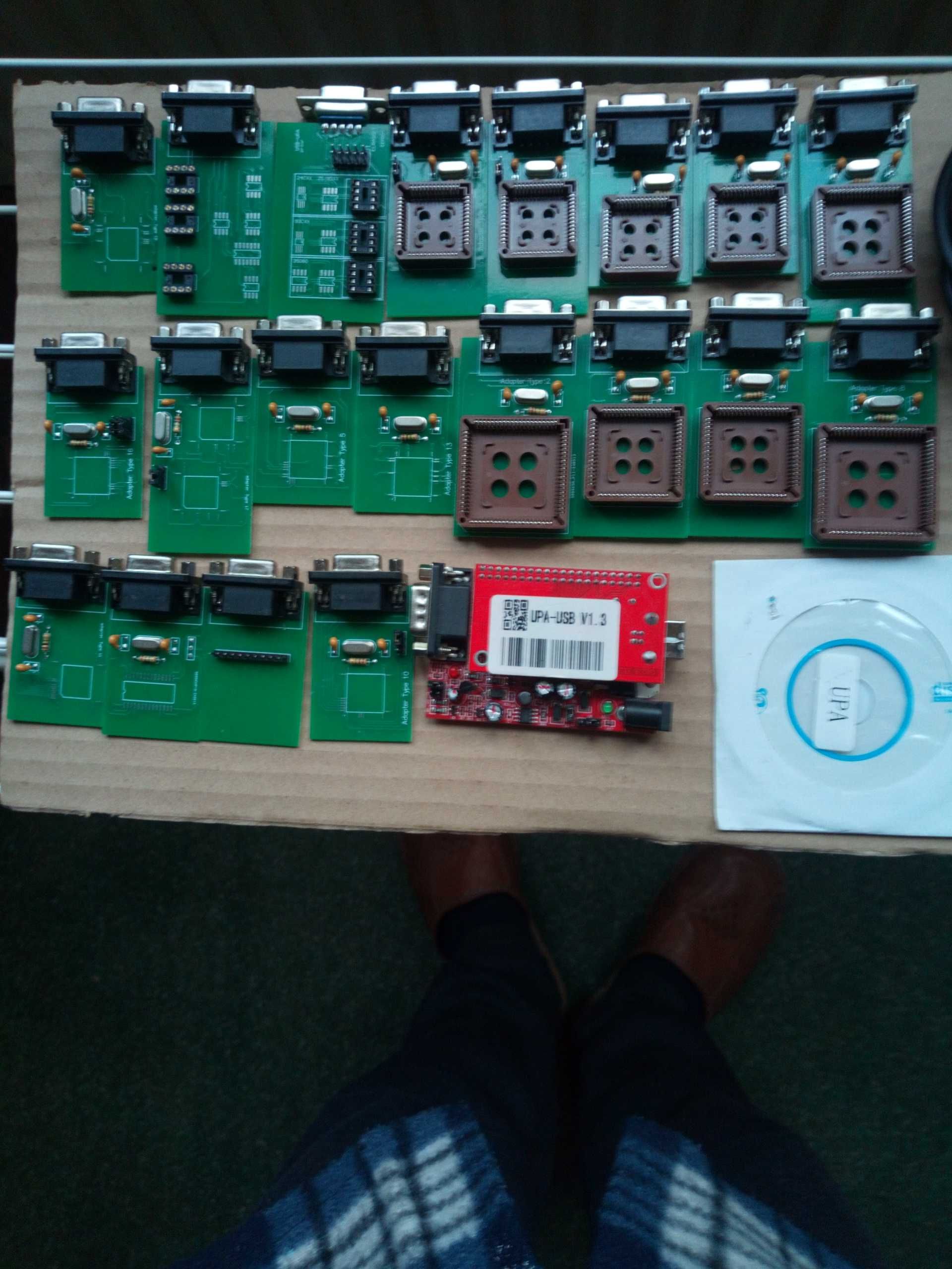 Programator UPA-USB 1.3 plus 20 adapterów