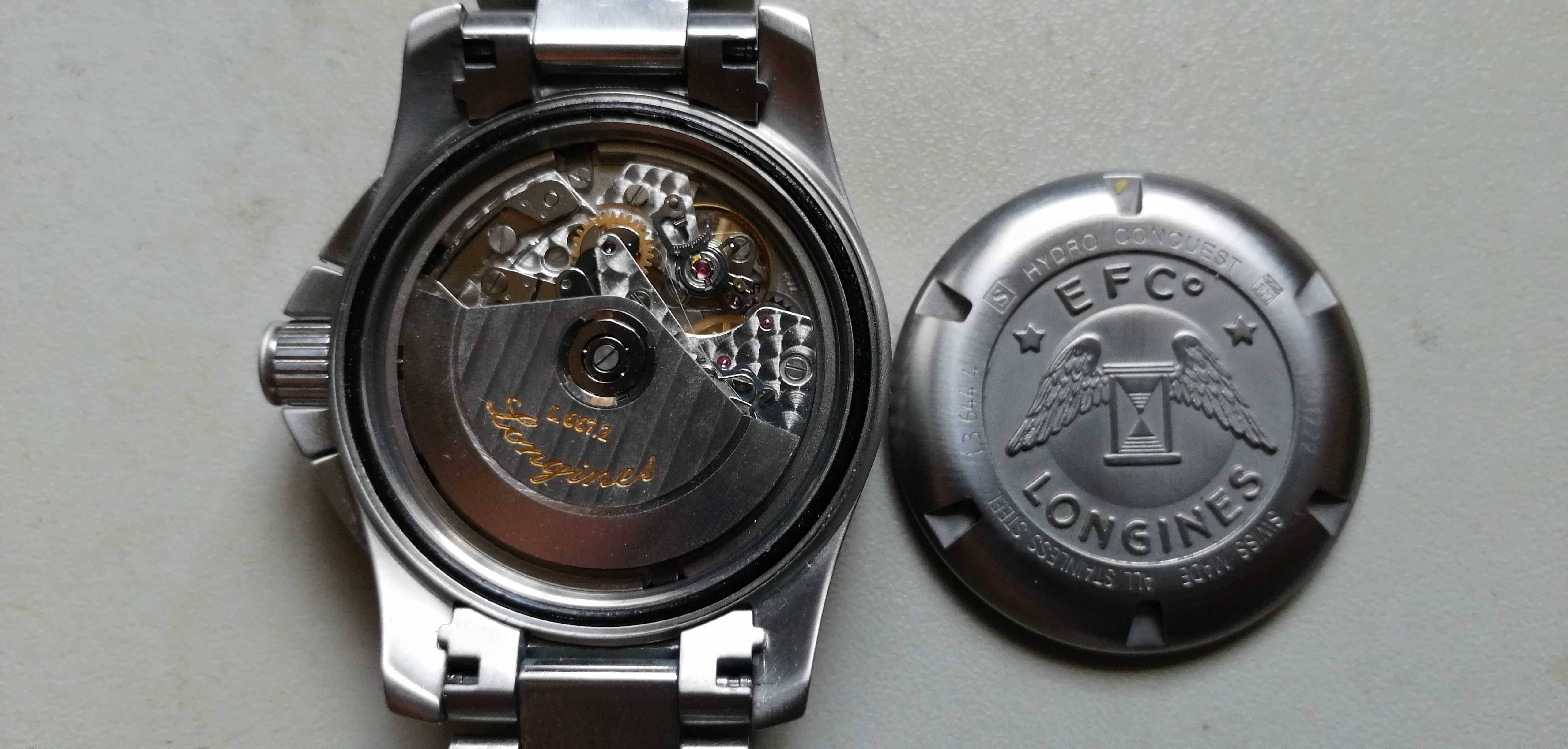 longines - hydroconquest - automat - chronograf - zegarek