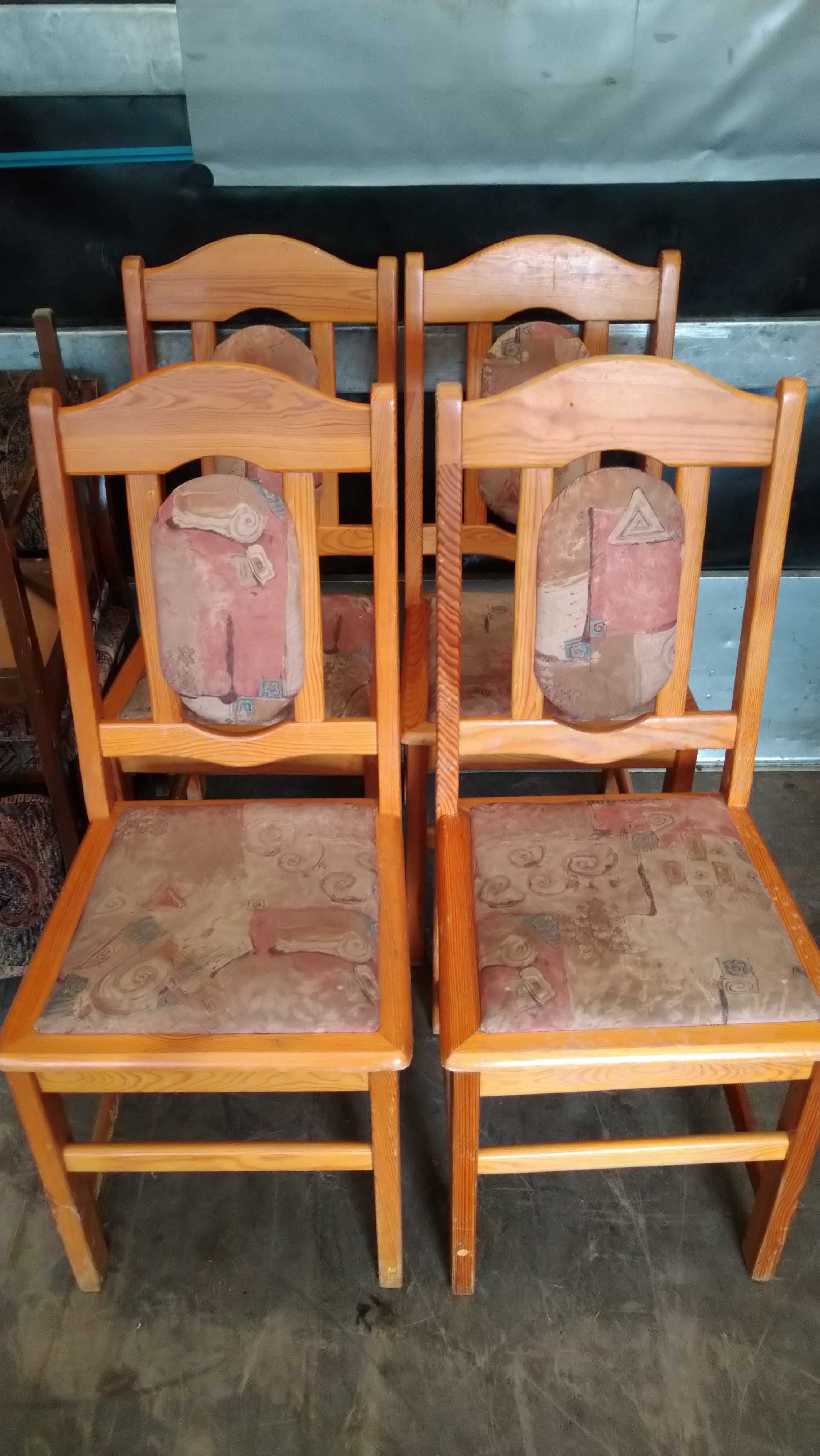 Krzesła - komplet - zestaw