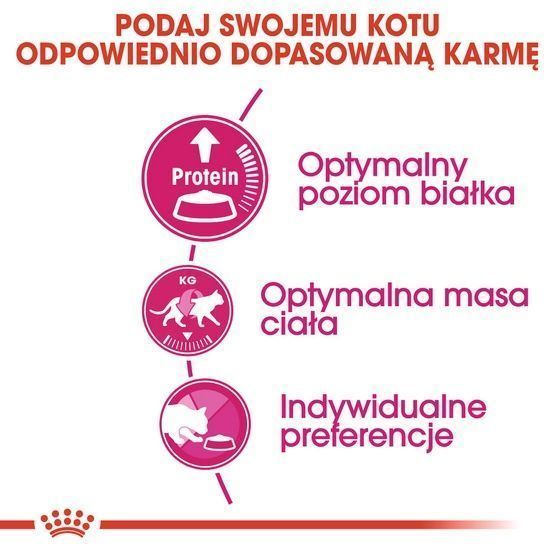 Wysokobiałkowa karma sucha dla wybrednych, kotów Royal Canin 400g