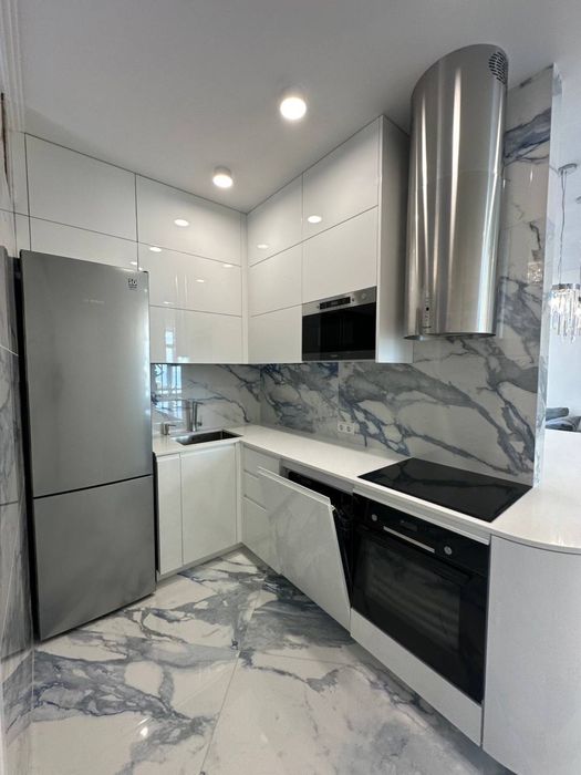 48 Жемчужина, Каманина, стильная квартира, дизайнерский ремонт, море!