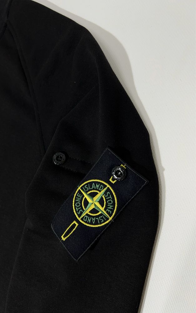 Олімпійка Stone Island | Кофта Стон Айленд з горлом | Без капюшону