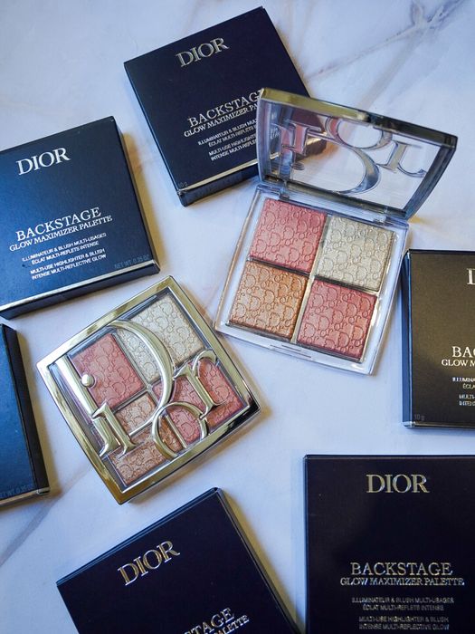 Палетка хайлайтерів для обличчя Dior 003 Pearly Peach