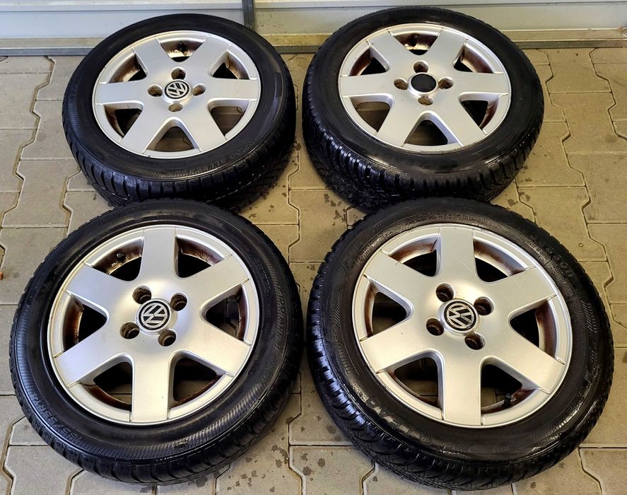 Alufelgi 14 4 x 100 Wielosezon 185/55/14 Volkswagen Audi Skoda Seat !!