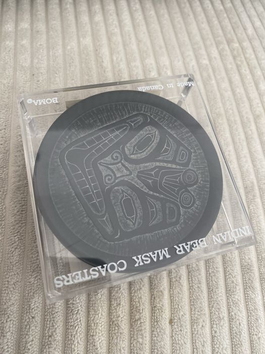 Podkładki w kształcie maski niedźwiedzia indyjskiego