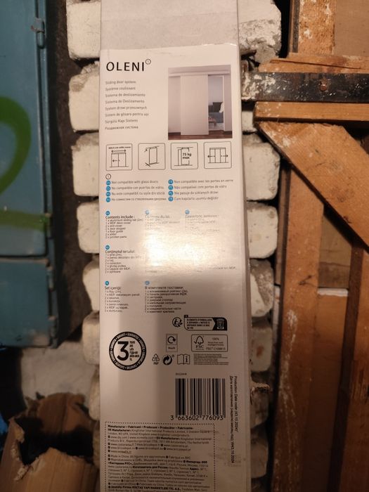 System przesuwny Oleni do drzwi