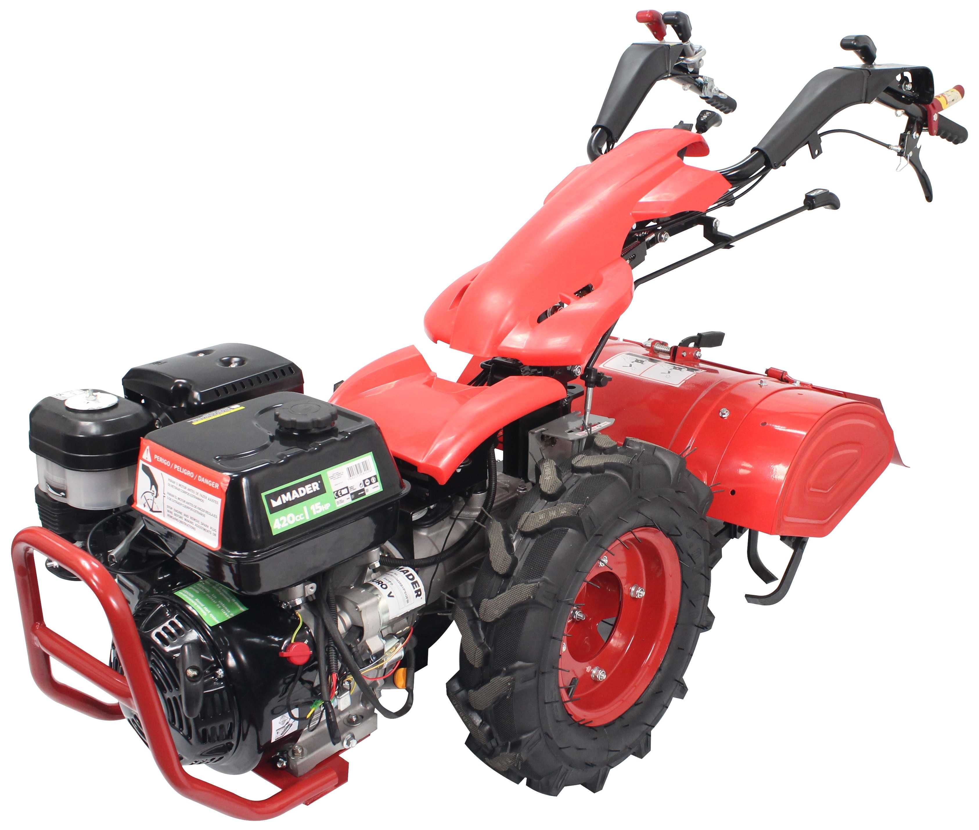 Motocultivador Gasolina 15Cv A. Eletrico com Fresa