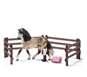 Schleich - koń klacz andaluzyjski, wycofane, Farm live, zestaw