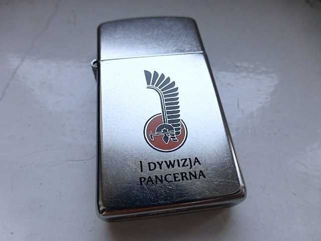 Zippo Slim Custom 1 Dywizja Pancerna PSZ na Zachodzie WP Maczek Breda