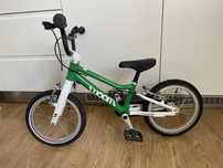 Zielony rower dzieciecy woom 2