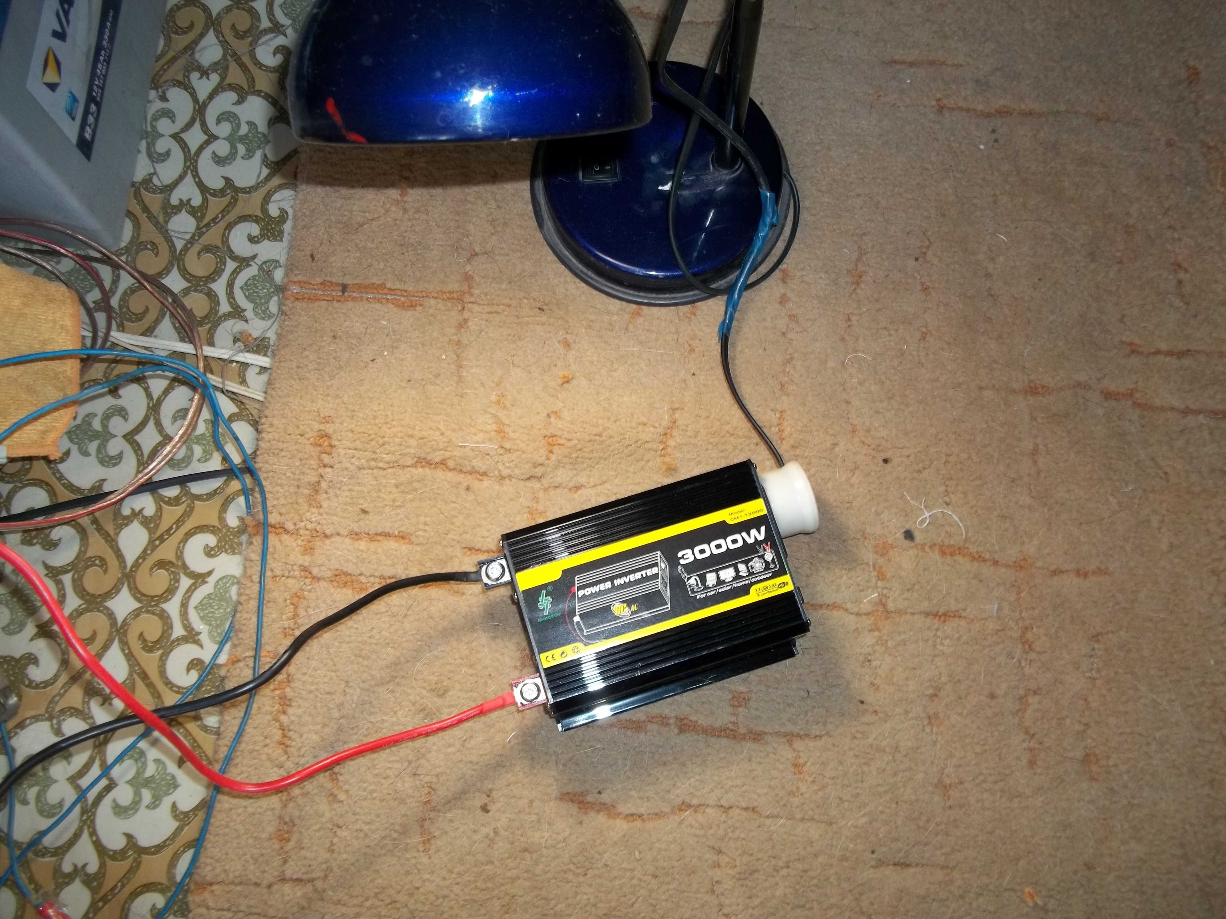 инвертор 3000 w (новый 12 в 220 вольт