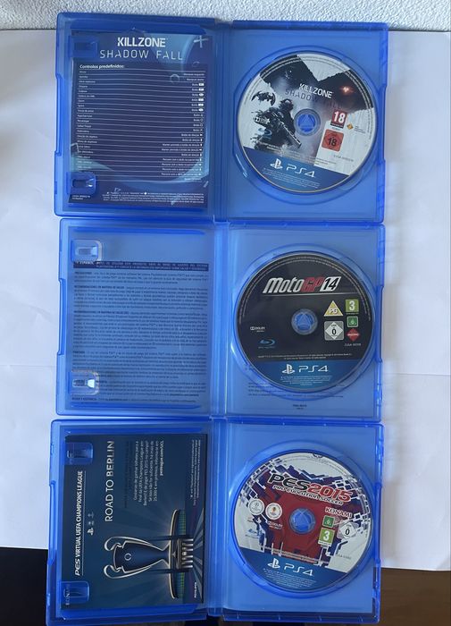 Lote 8 Jogos PS4 Completo