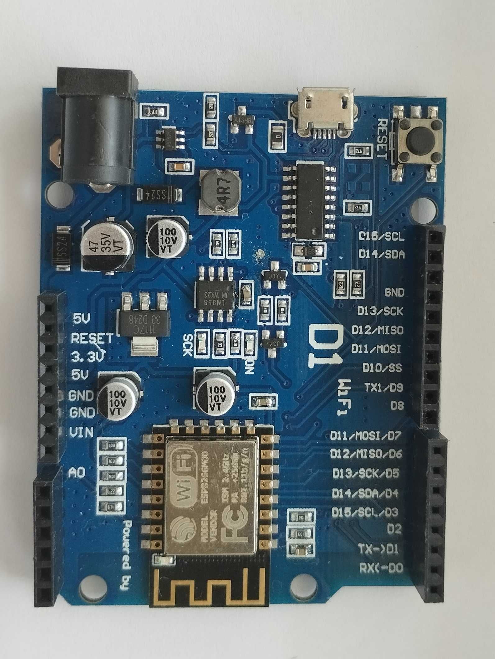 Arduino WeMos D1 UNO R3 WiFi ESP8266