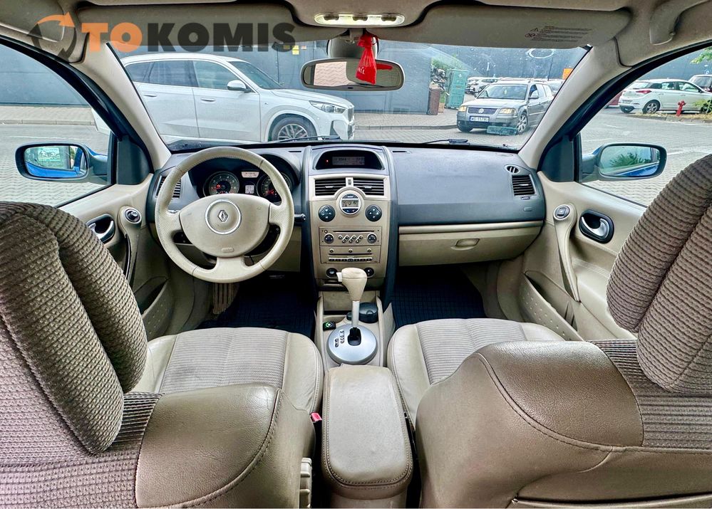 Renault Megane, 2006 rok automat 2.0 LPG – Otokomis! Gwarancji!