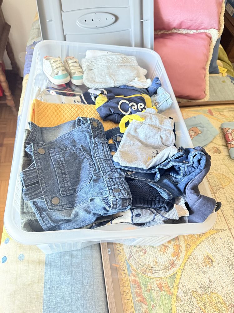 Lote de roupa 3/6 meses