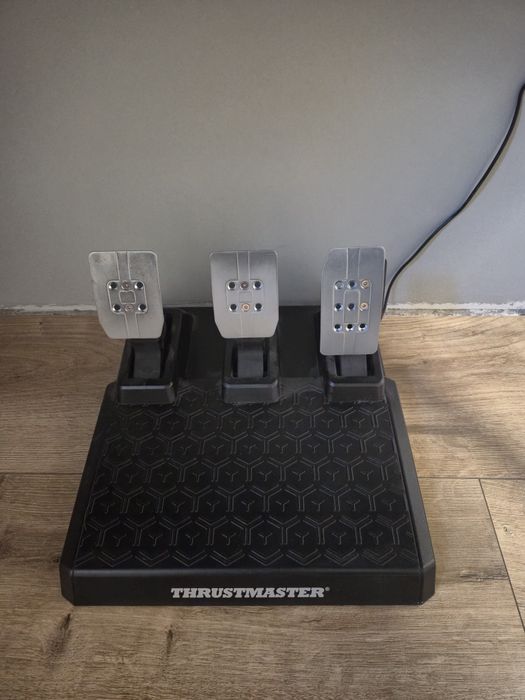 Руль thrustmater t248 + педалі та кпп,ідеальний стан