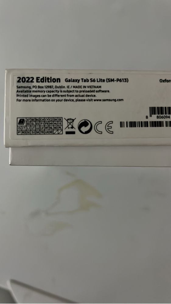 Samsung Tab 6 lite