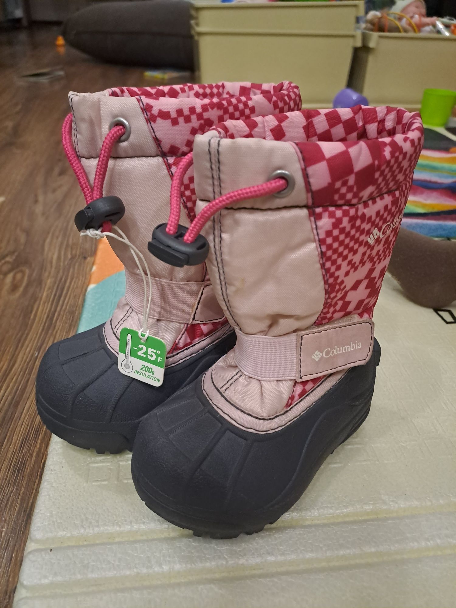 Снігоходи, сапоги, черевики Columbia дитячі 21 розмір