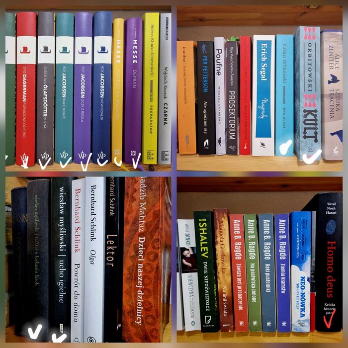 Książki różne. Wyprzedaż domowej biblioteczki