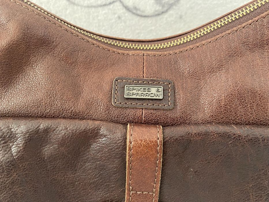 Шкіряна жіноча сумка Spikes & Sparrow