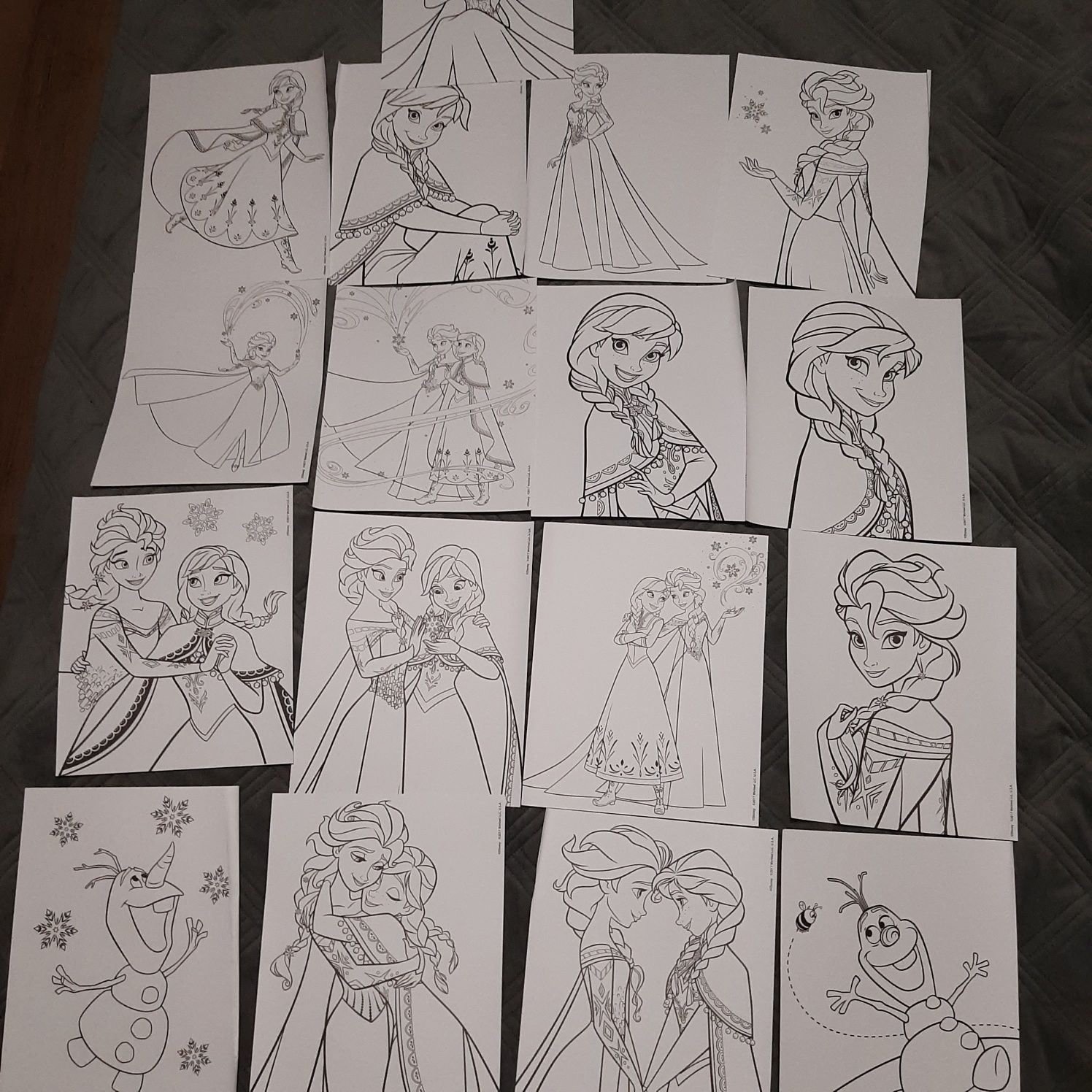 Frozen Disney kolorowanki