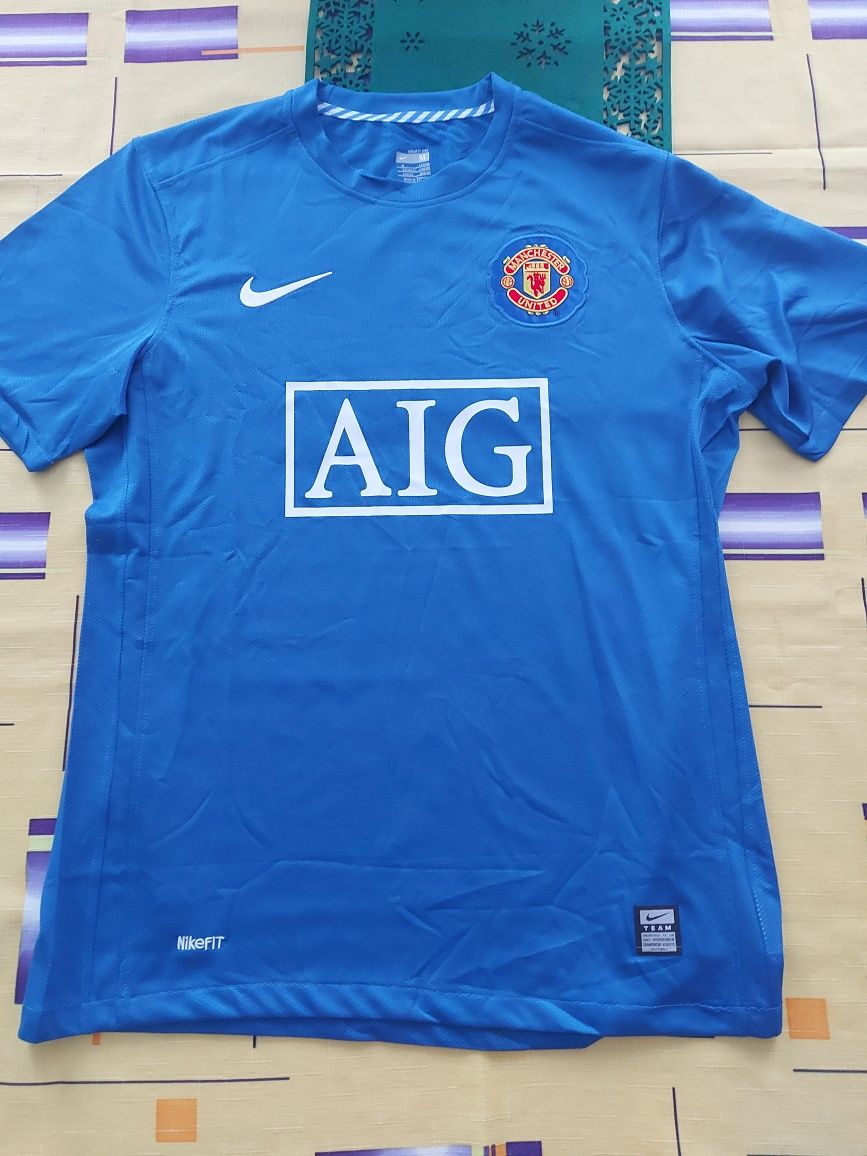 Koszulka manchester united 2007/2008 koszulka nike man utd tee