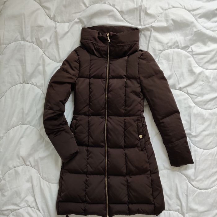 Luksusowa puchowa kurtka damska Massimo Dutti