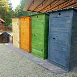 Kibel drewniany, WC, Kibelek, Swawojka