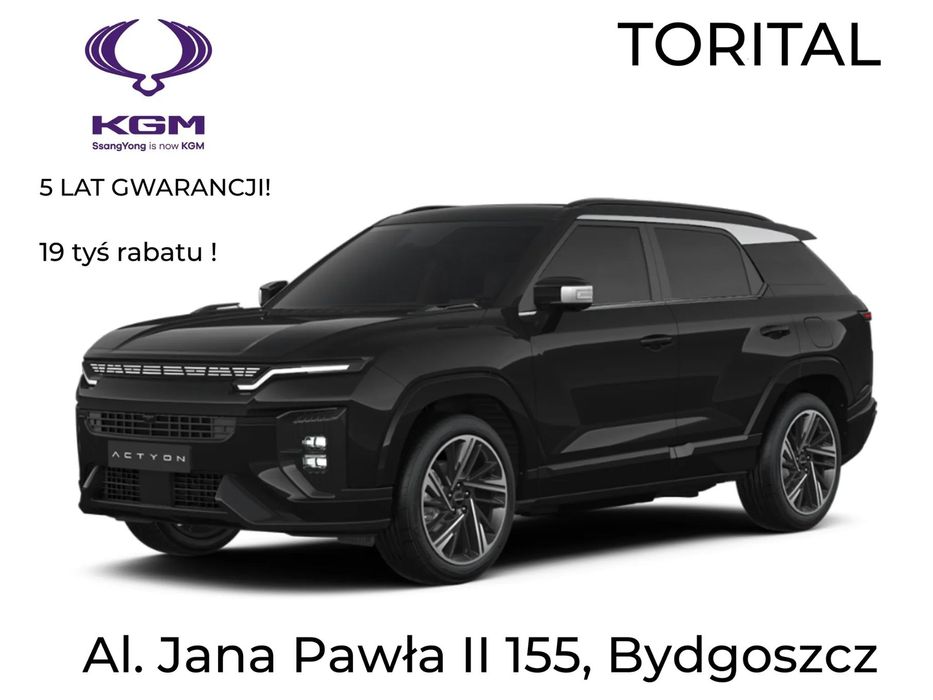 SsangYong/KGM Actyon Actyon 2025 – teraz w wyjątkowej promocji! Możliwość instalacji LPG